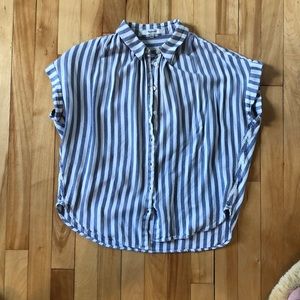 Madewell central stripe shirt